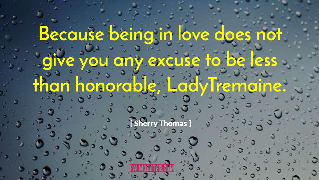 Being In Love quotes by Sherry Thomas