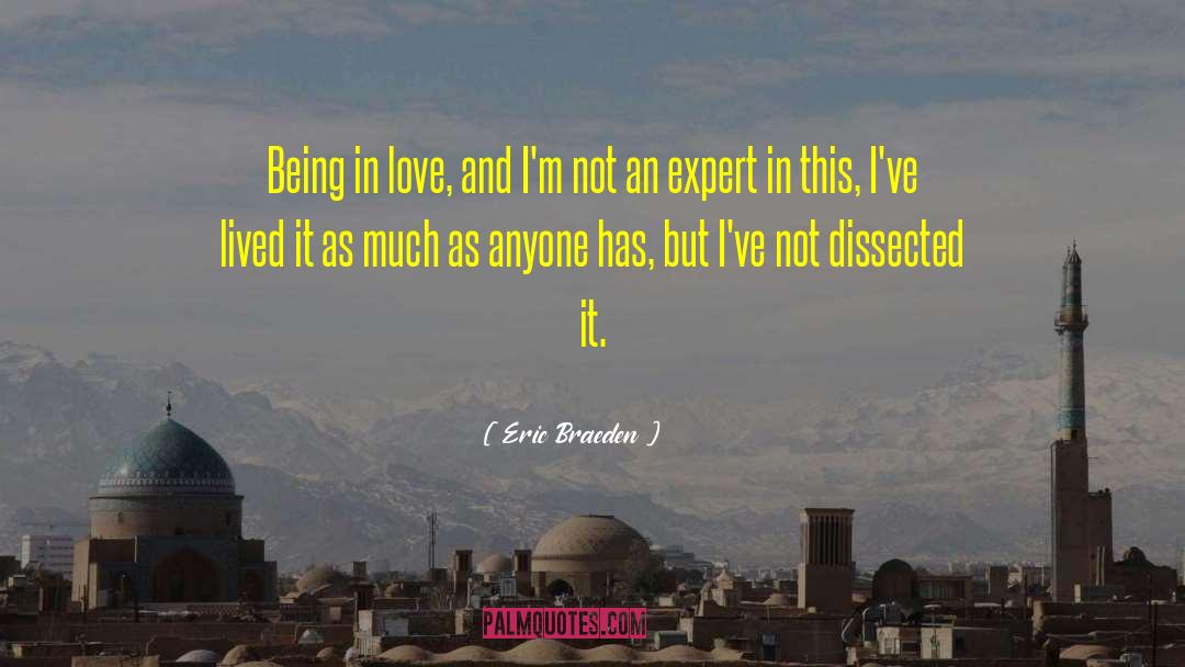 Being In Love quotes by Eric Braeden