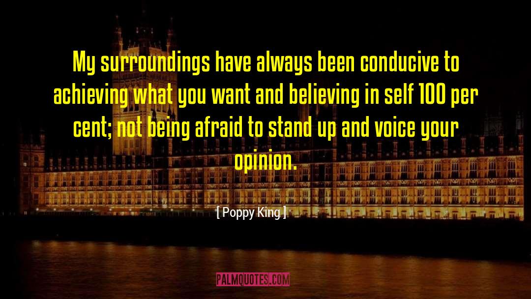 Being Independent quotes by Poppy King