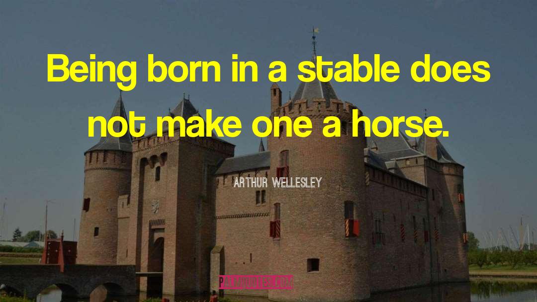 Being Irish quotes by Arthur Wellesley