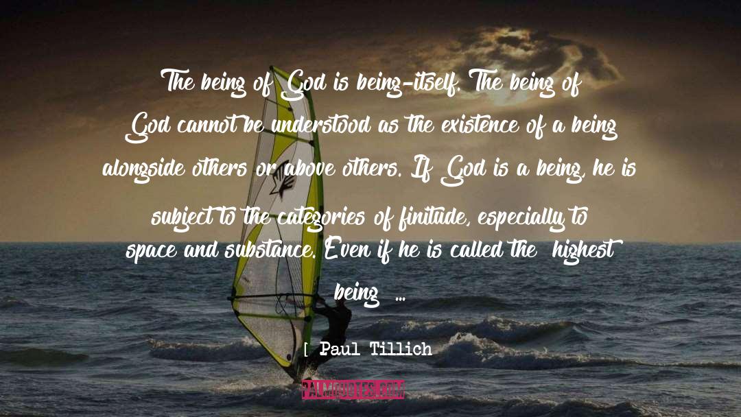 Being Itself quotes by Paul Tillich