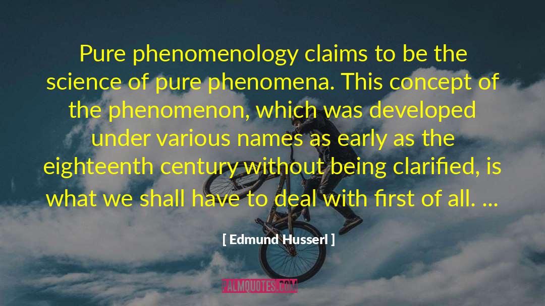 Being Itself quotes by Edmund Husserl