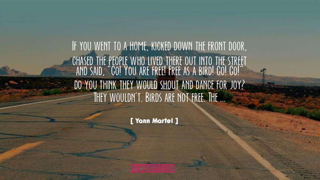 Being Kicked Out quotes by Yann Martel