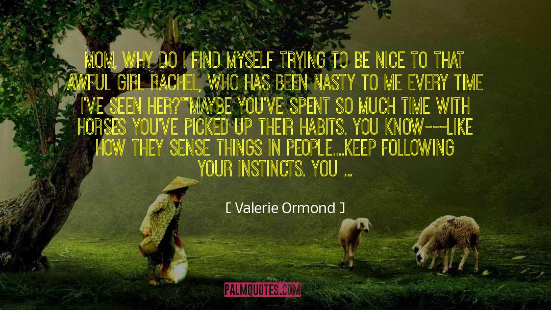 Being Kind quotes by Valerie Ormond