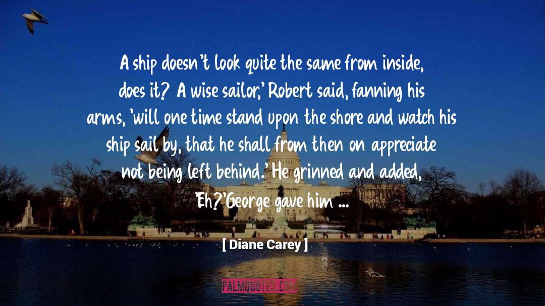 Being Left quotes by Diane Carey