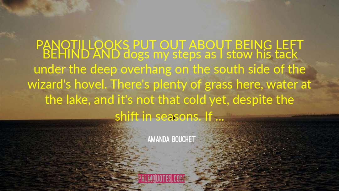 Being Left quotes by Amanda Bouchet