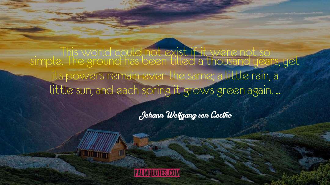 Being Little quotes by Johann Wolfgang Von Goethe