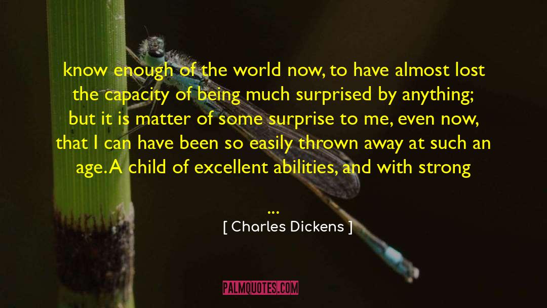 Being Lost And Confused quotes by Charles Dickens