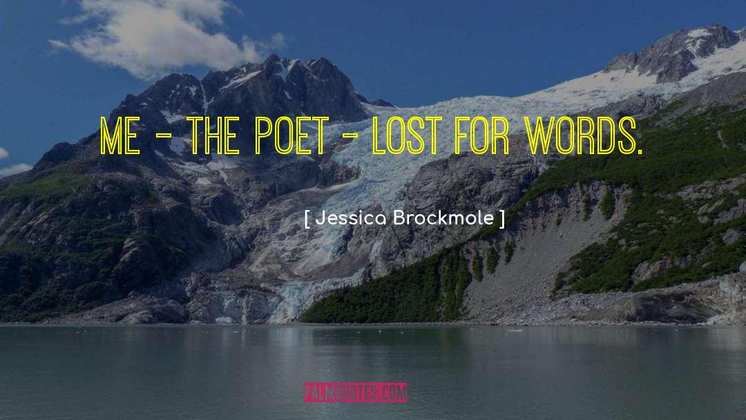 Being Lost For Words quotes by Jessica Brockmole