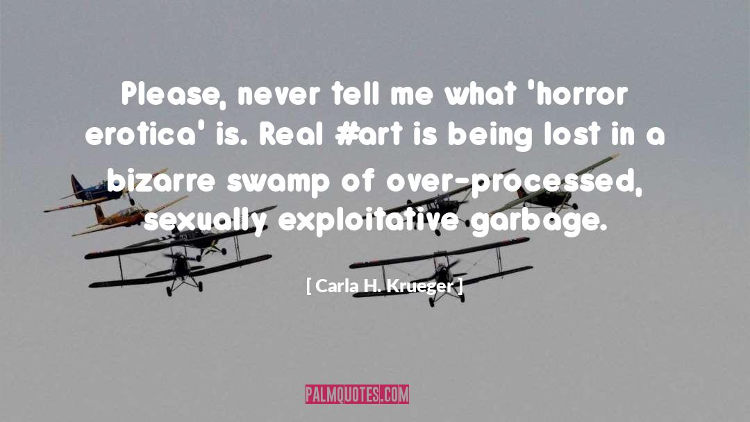 Being Lost quotes by Carla H. Krueger