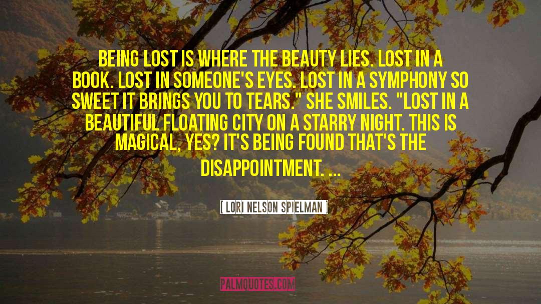 Being Lost quotes by Lori Nelson Spielman