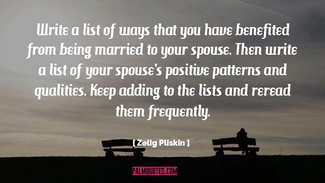 Being Married quotes by Zelig Pliskin