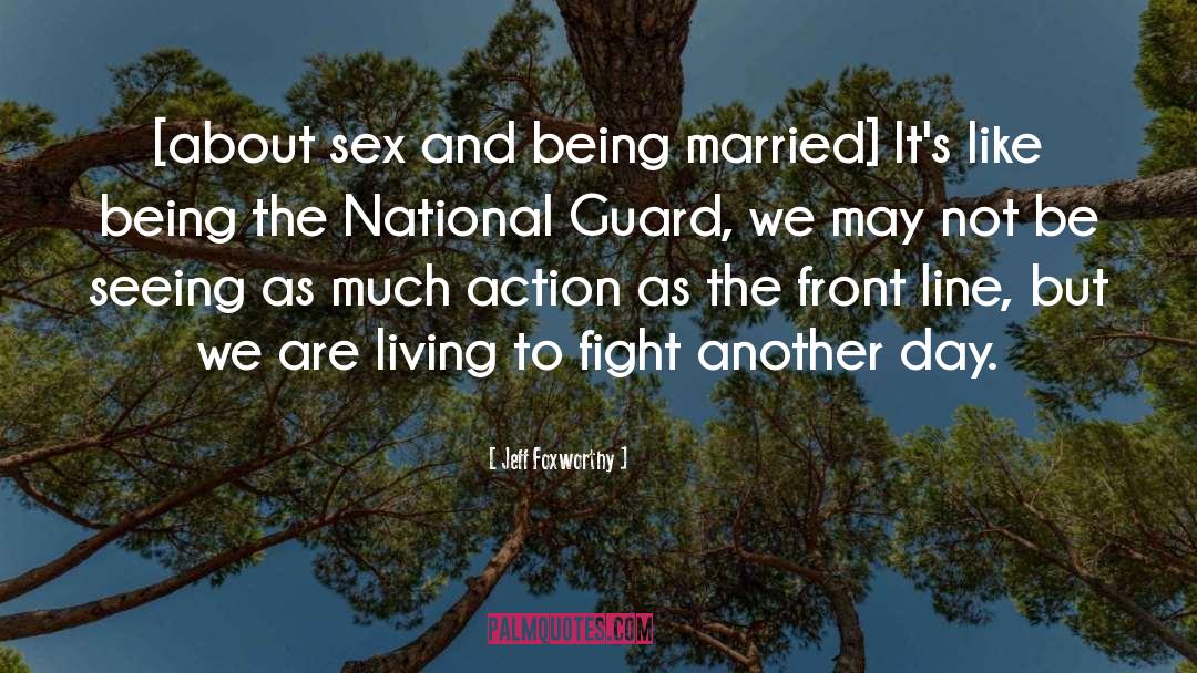 Being Married quotes by Jeff Foxworthy