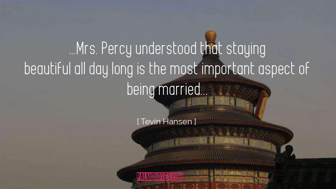 Being Married quotes by Tevin Hansen