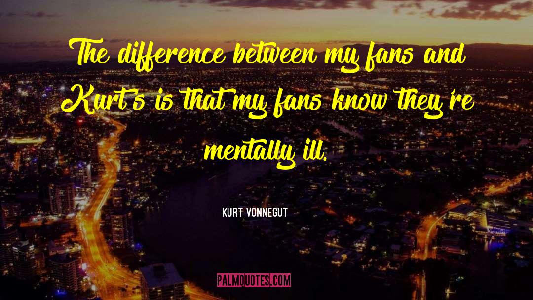 Being Mentally Ill quotes by Kurt Vonnegut