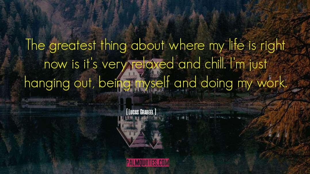 Being Myself quotes by Lucas Grabeel