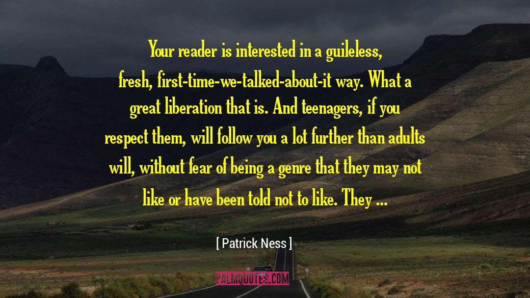 Being Natural quotes by Patrick Ness