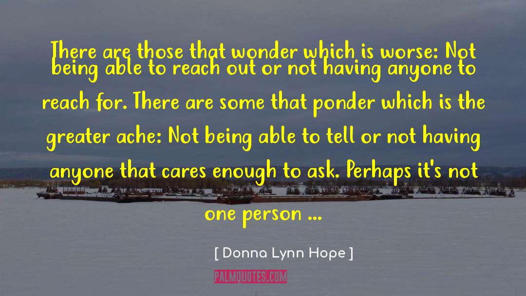 Being Neglectful quotes by Donna Lynn Hope