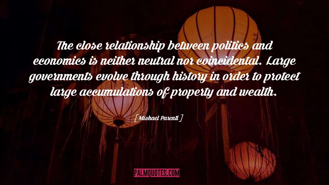 Being Neutral In Politics quotes by Michael Parenti