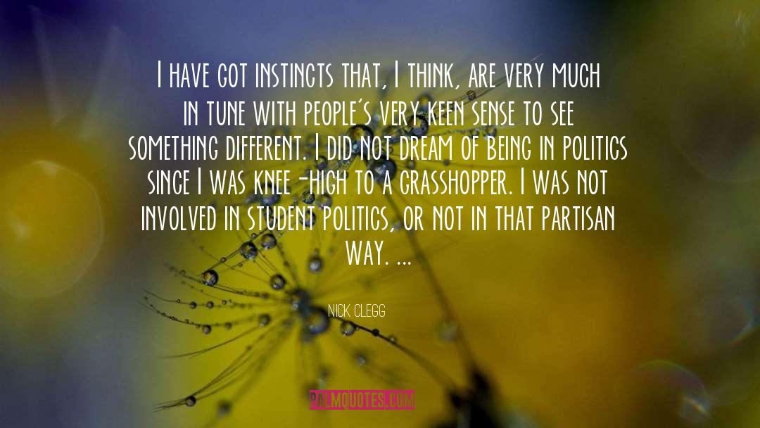 Being Neutral In Politics quotes by Nick Clegg