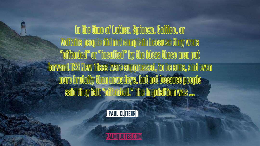 Being Offended quotes by Paul Cliteur