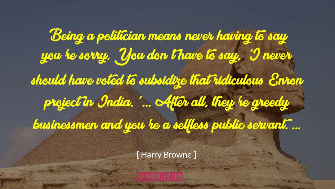 Being Ordinary quotes by Harry Browne