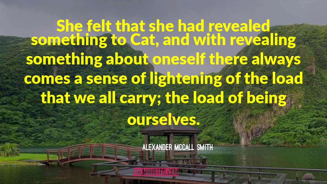 Being Ourselves quotes by Alexander McCall Smith