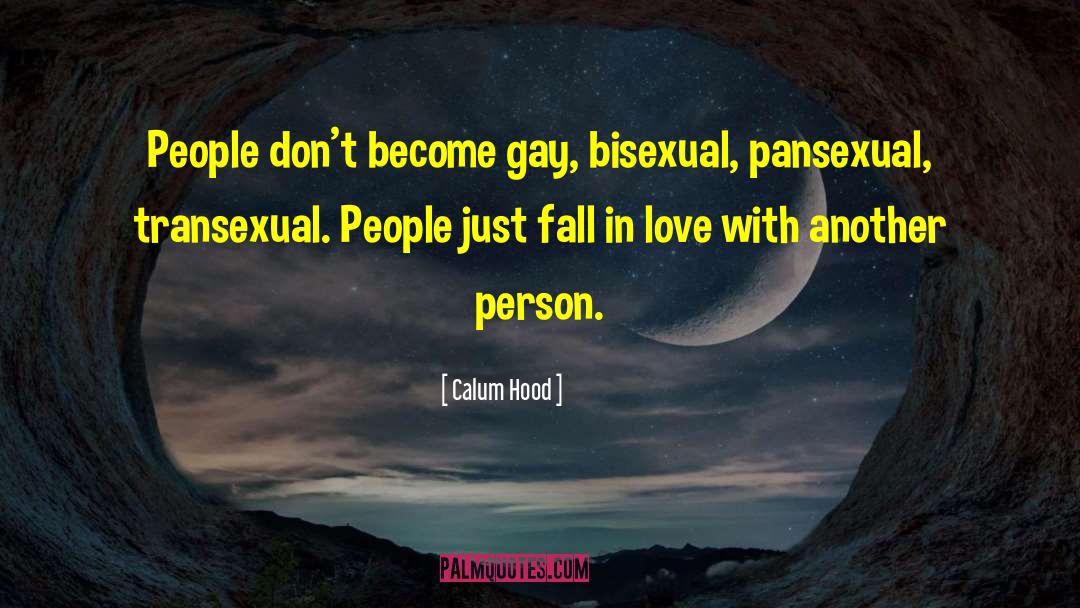 Being Pansexual quotes by Calum Hood