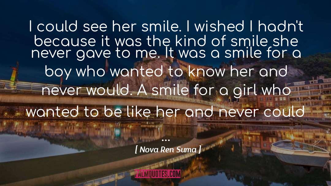 Being Perfect To Me quotes by Nova Ren Suma