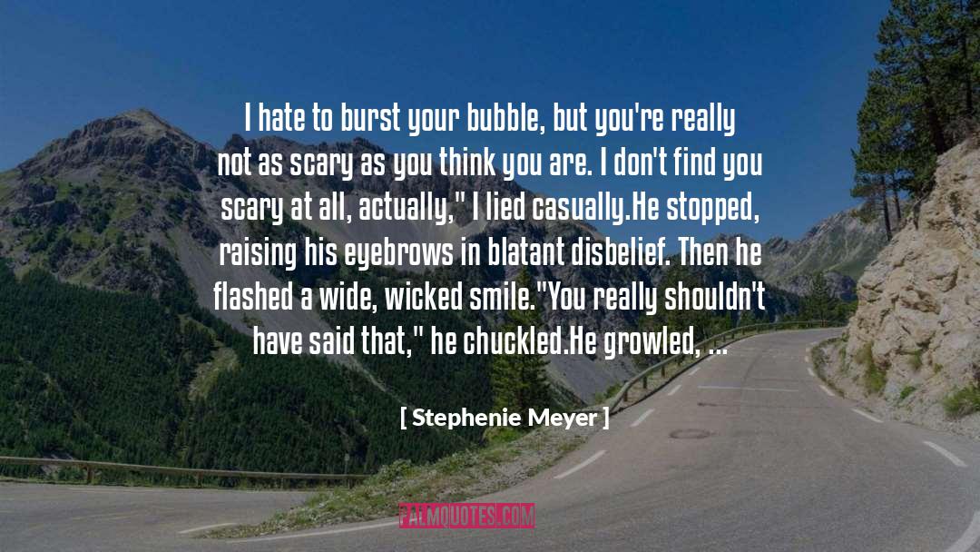 Being Perfect To Me quotes by Stephenie Meyer