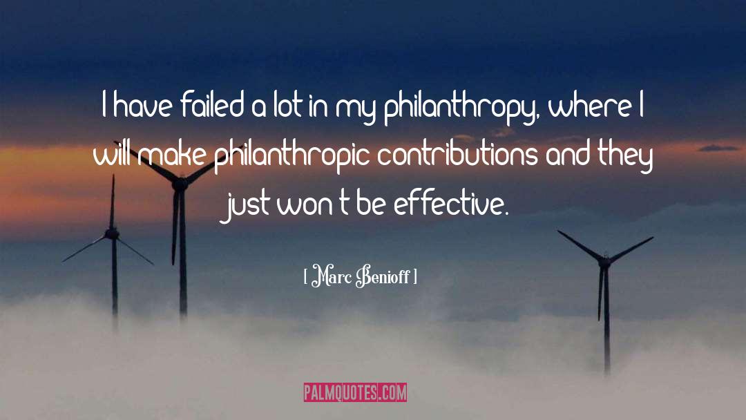 Being Philanthropic quotes by Marc Benioff