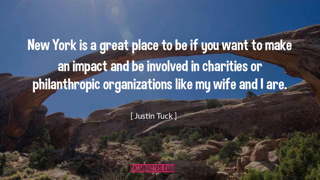 Being Philanthropic quotes by Justin Tuck
