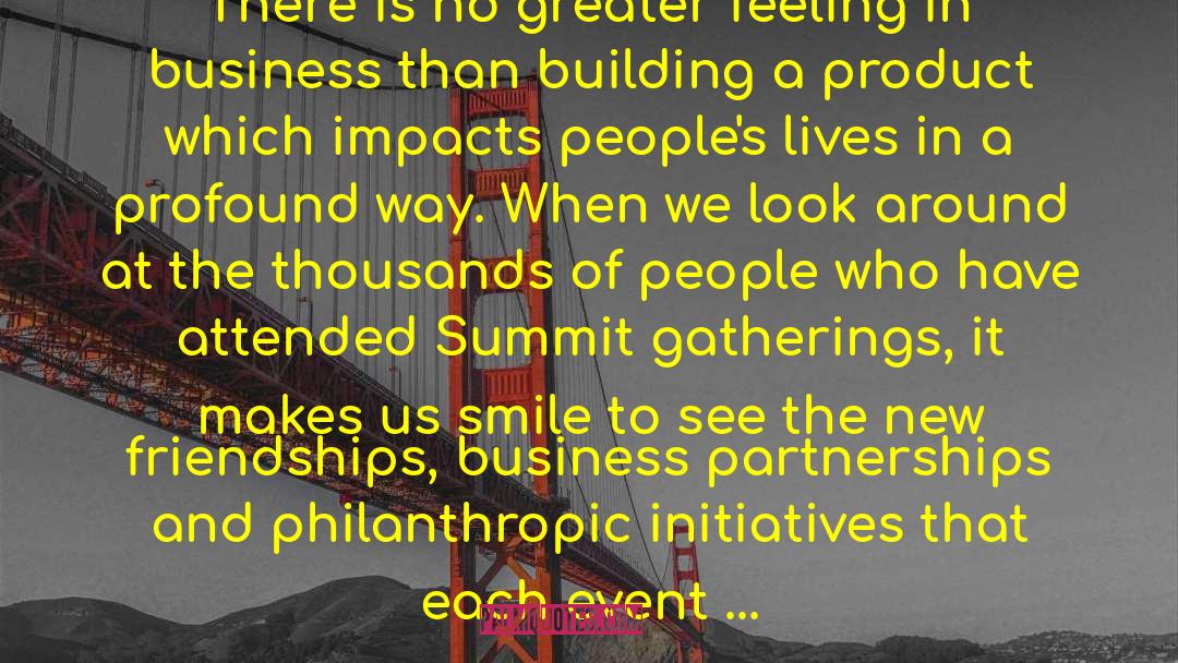 Being Philanthropic quotes by Elliott Bisnow