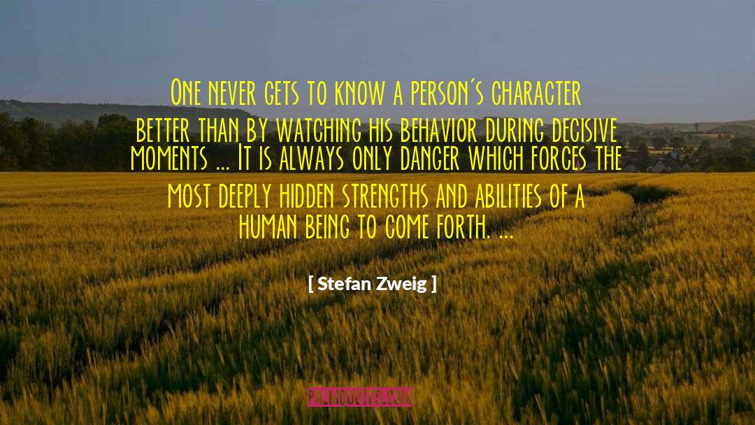 Being Polite quotes by Stefan Zweig