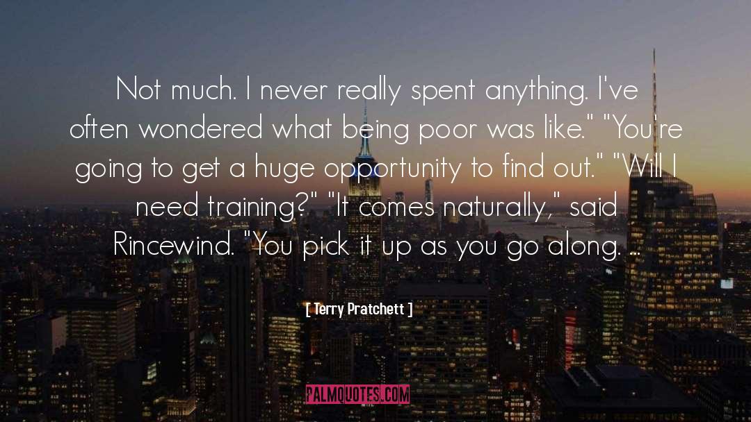 Being Poor quotes by Terry Pratchett