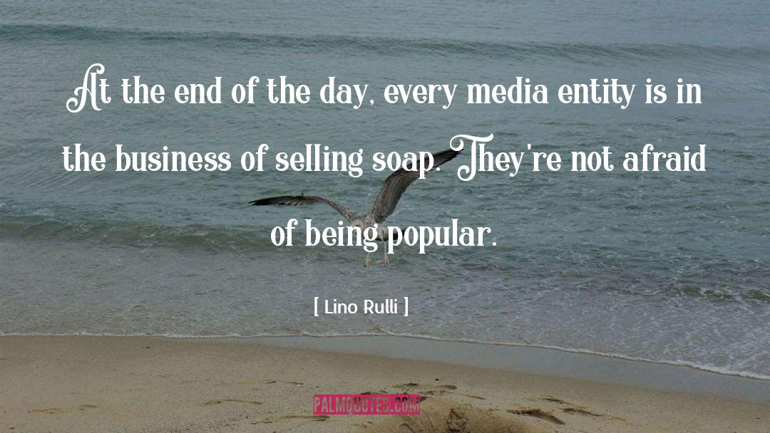 Being Popular quotes by Lino Rulli