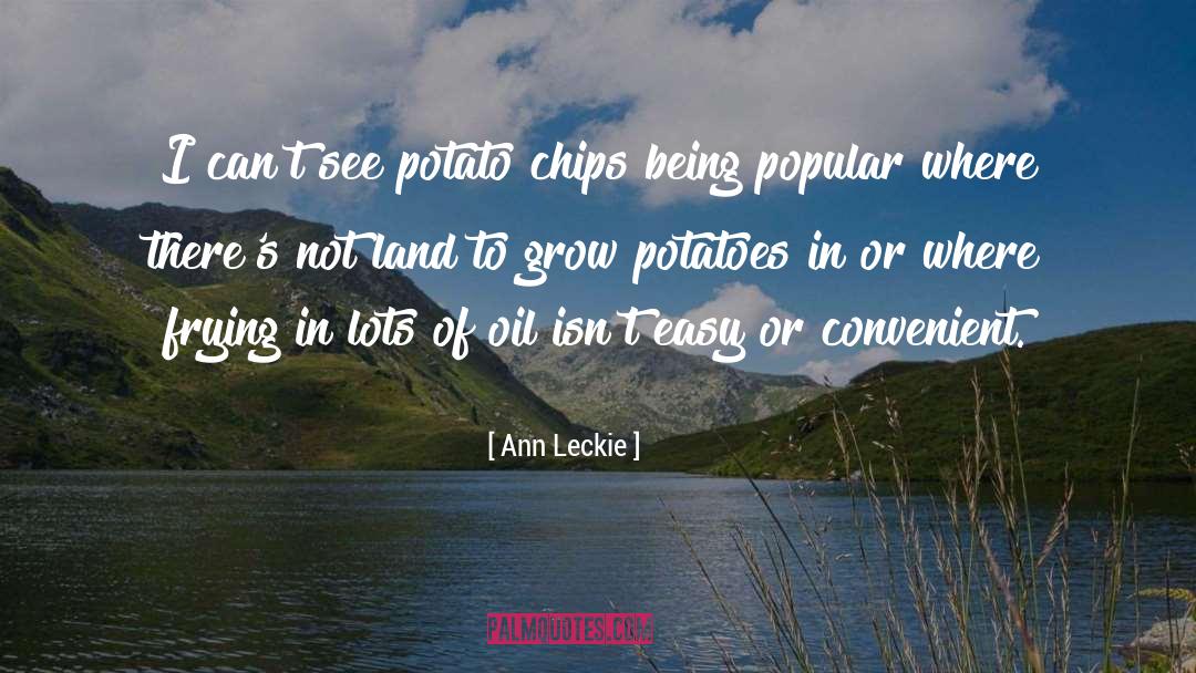 Being Popular quotes by Ann Leckie
