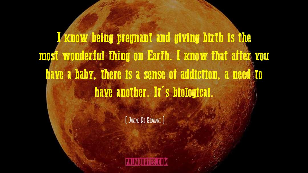 Being Pregnant quotes by Janine Di Giovanni