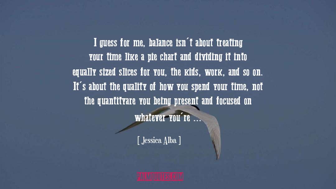 Being Present quotes by Jessica Alba
