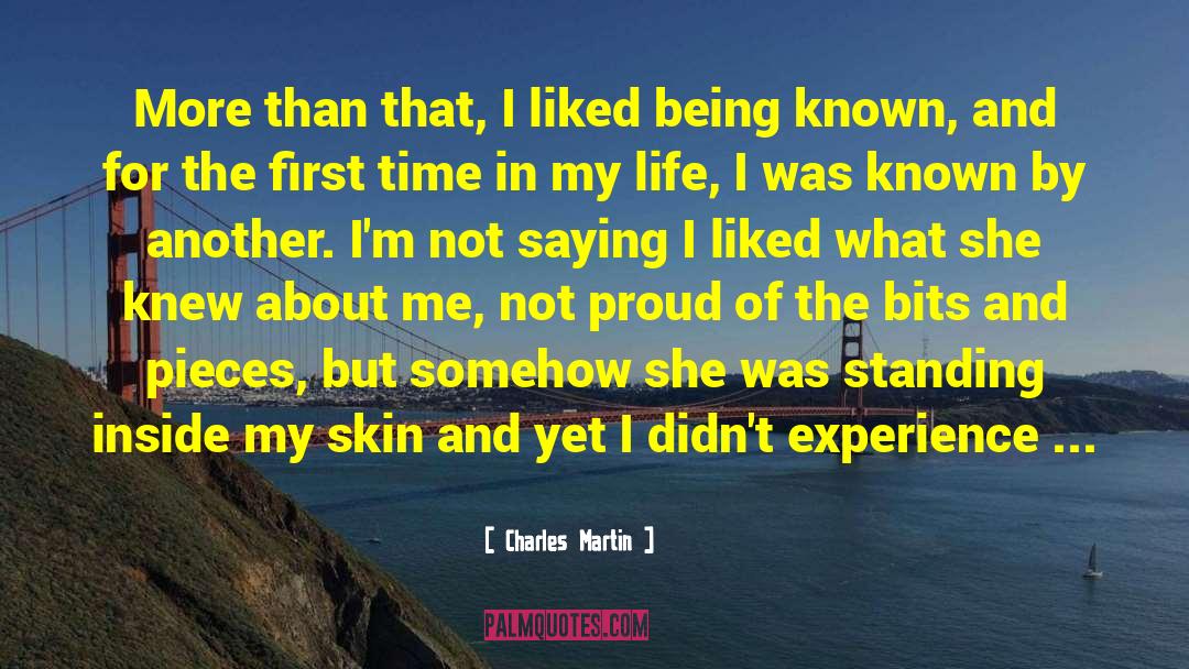 Being Proud Of Students quotes by Charles Martin