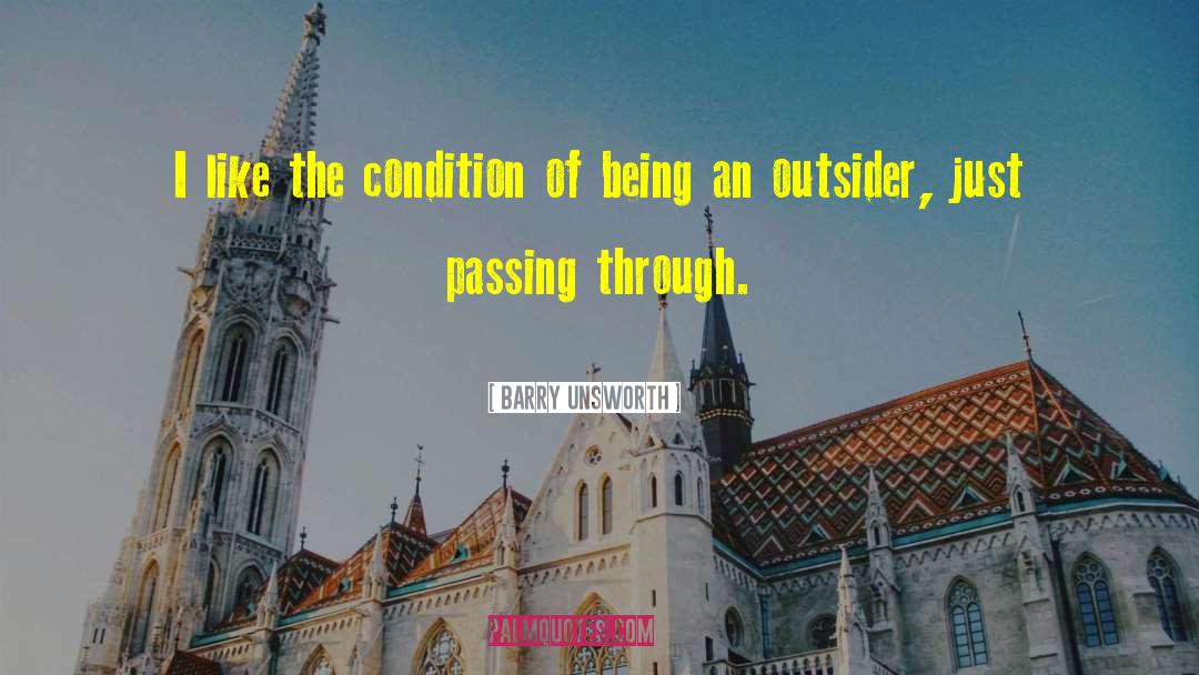 Being Rare quotes by Barry Unsworth