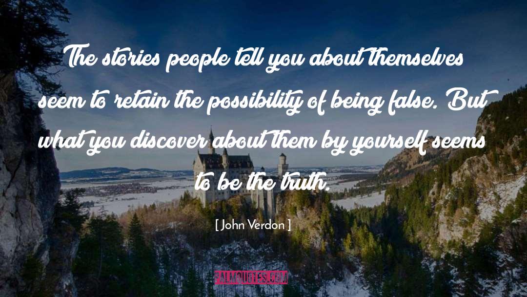 Being Reborn quotes by John Verdon