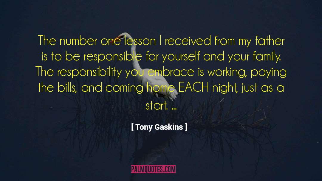 Being Responsible quotes by Tony Gaskins