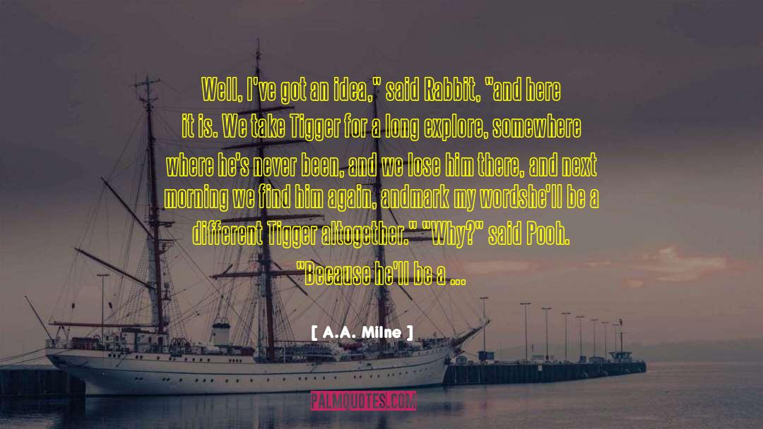 Being Sad quotes by A.A. Milne