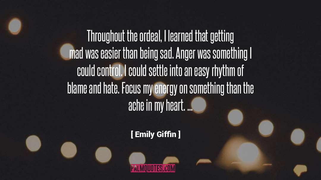 Being Sad quotes by Emily Giffin