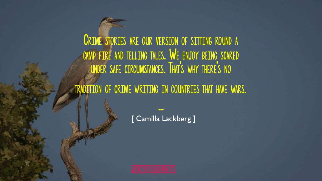 Being Scared quotes by Camilla Lackberg