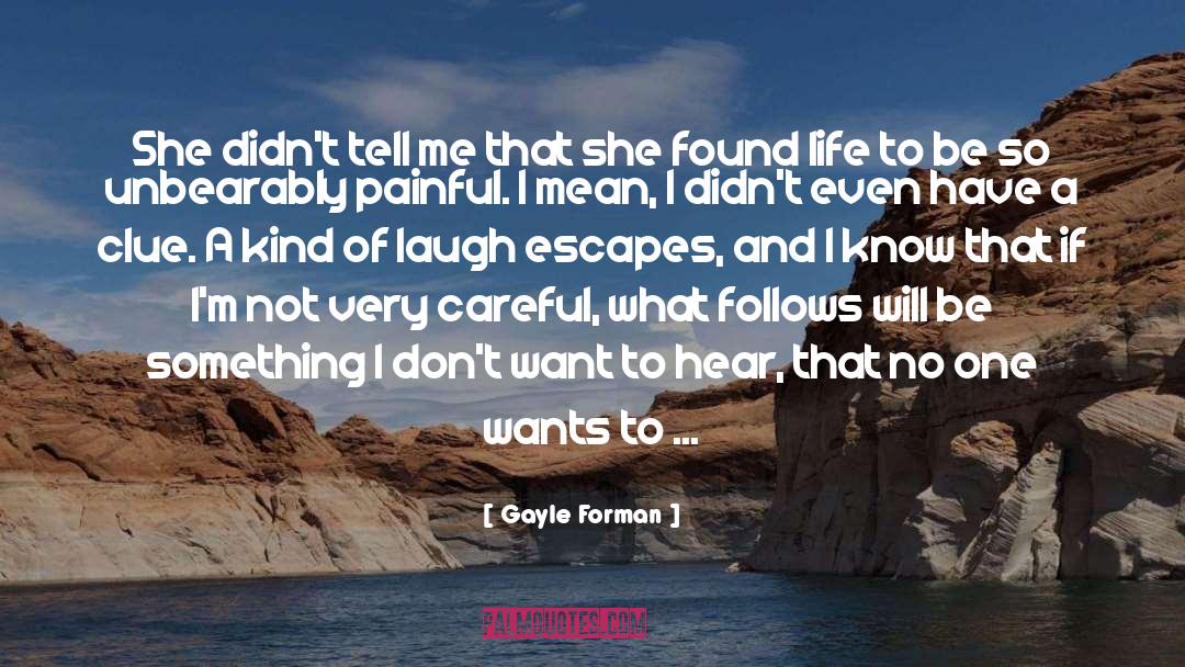 Being Scared To Ask Someone Out quotes by Gayle Forman