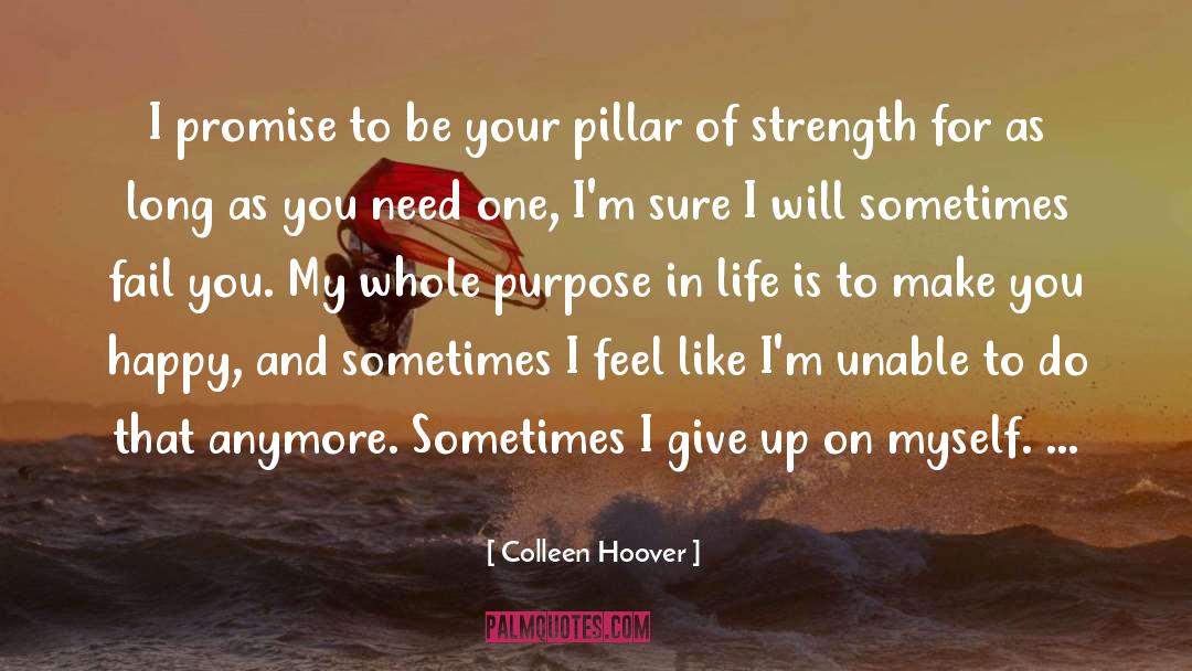 Being Setup To Fail quotes by Colleen Hoover