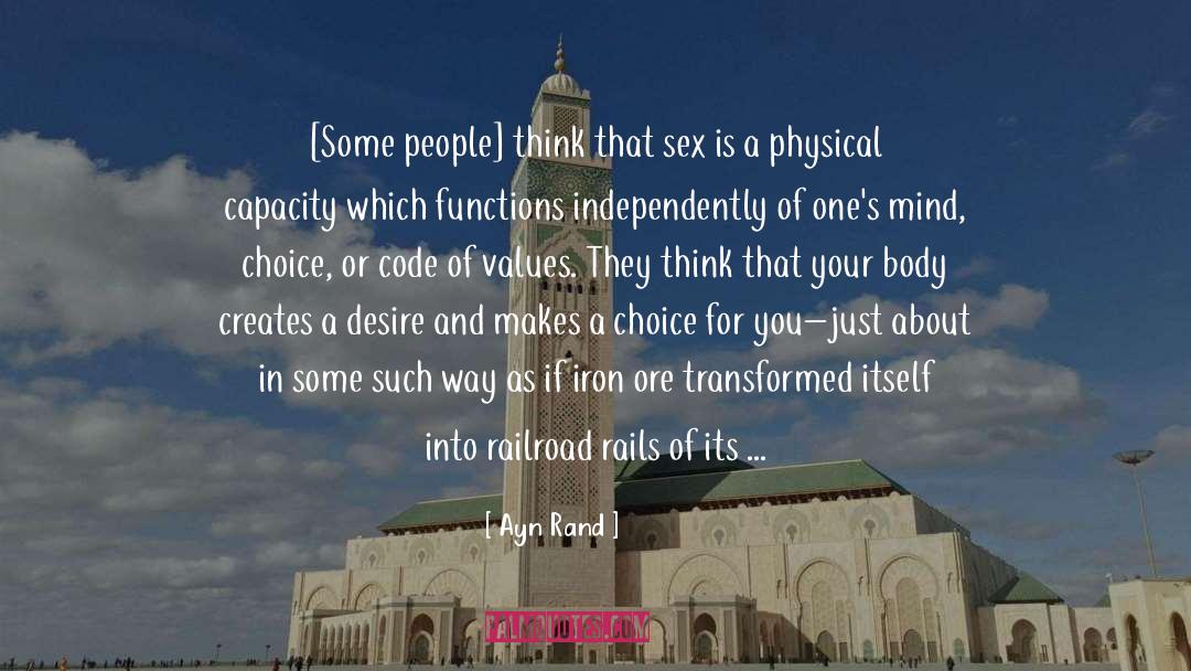 Being Sexually Attracted To Someone quotes by Ayn Rand