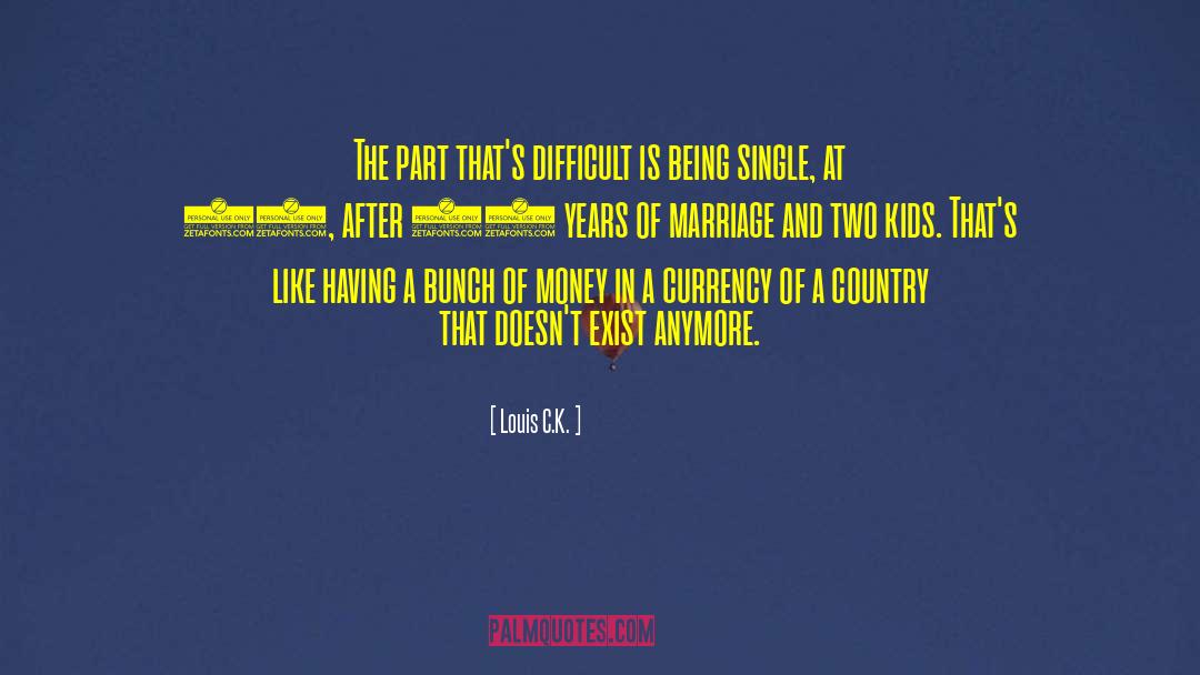 Being Single quotes by Louis C.K.